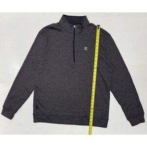 Straight Down‎ Golf Long Sleeve Quarter Zip Waffle Knit Men's XXL CVC